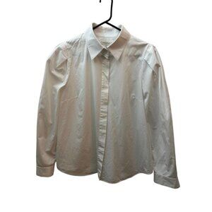 Lafayette 148 New York White Blouse